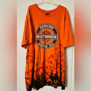 Harley Davidson Tie Dye T-Shirt SZ 2XL